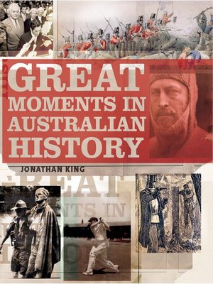 cover image of Great Moments in Australian History